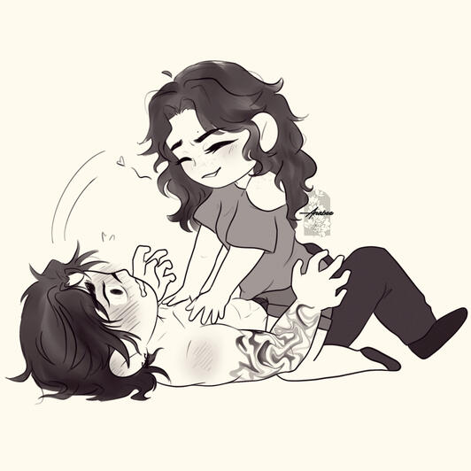 Chibi Couple Full Body - $30